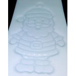 mal raamhanger kleine kerstman